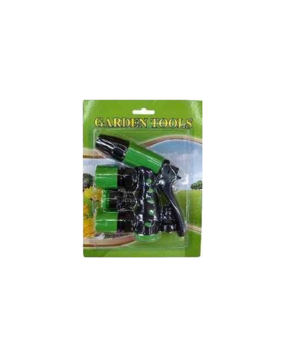 Σετ πιστόλι ποτίσματος για λάστιχο με ταχυσυνδέσμους - 5pcs - 1016