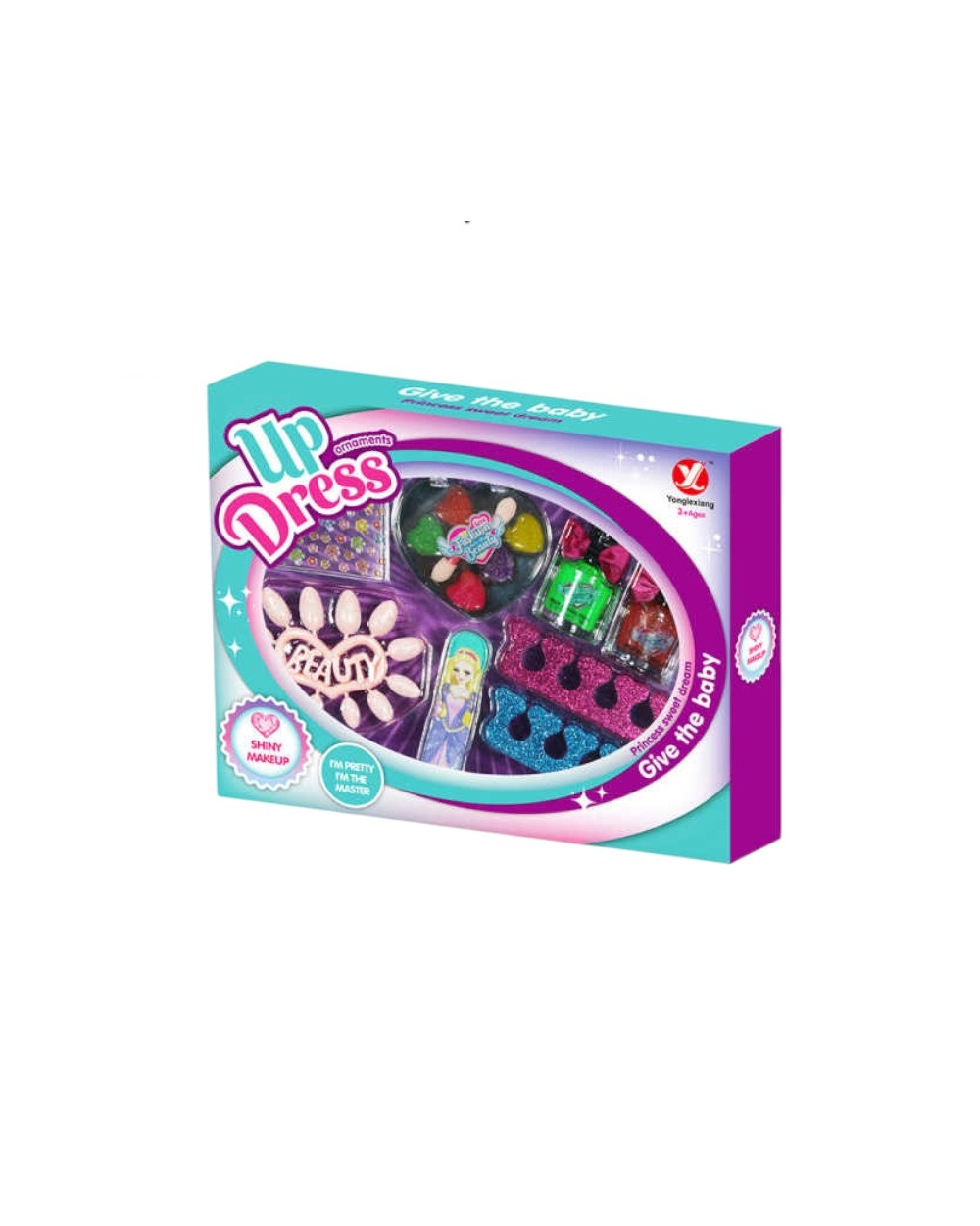 Παιδικό σετ περιποίησης νυχιών & μακιγιάζ - YX385-1