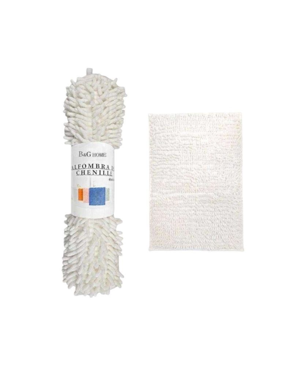 Πατάκι μπάνιου - M0829 - 50x80cm - White