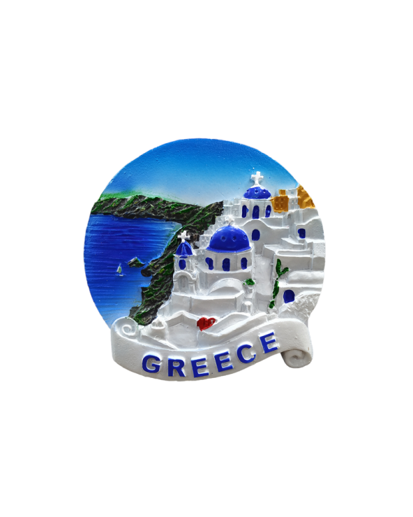 Tουριστικό μαγνητάκι Souvenir – Σετ 12pcs - Resin Magnet - Greece