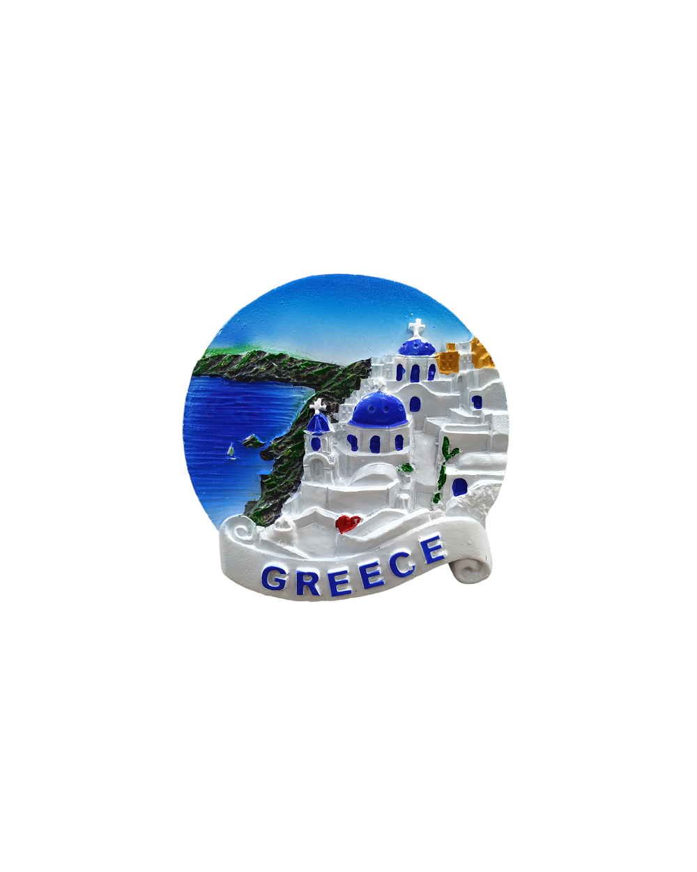 Tουριστικό μαγνητάκι Souvenir – Σετ 12pcs - Resin Magnet - Greece