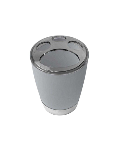 Θήκες οδοντόβουρτσας πλαστικές σε σετ 5Χ - Grey