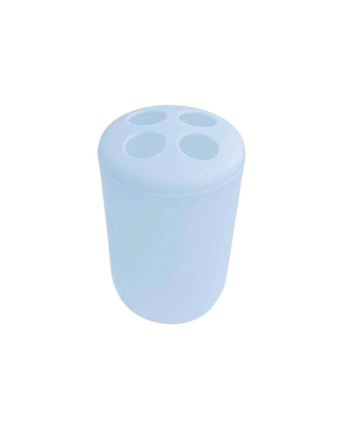 Θήκες οδοντόβουρτσας πλαστικές σε σετ 5Χ - Light Blue