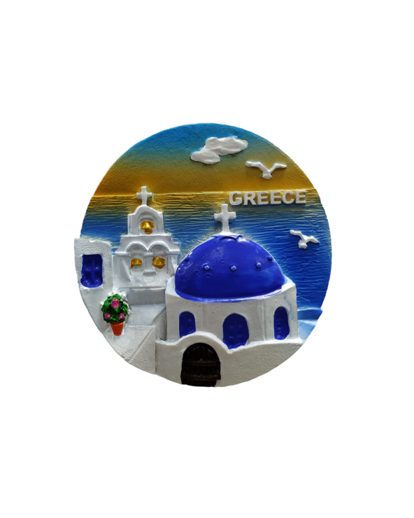Tουριστικό μαγνητάκι Souvenir – Σετ 12pcs - Resin Magnet - Greece