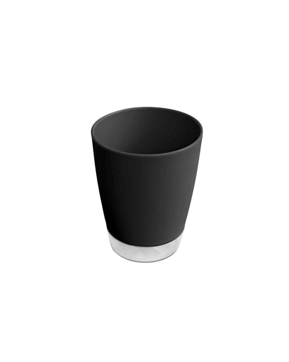 Θήκες οδοντόβουρτσας πλαστικές σε σετ 5Χ - Black