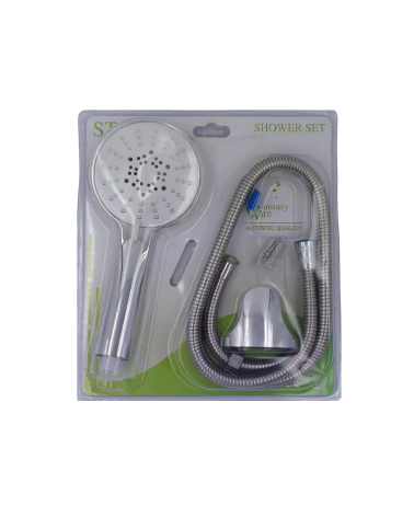 Τηλέφωνο ντους με σπιράλ και επιλογές πίεσης - 1.5m