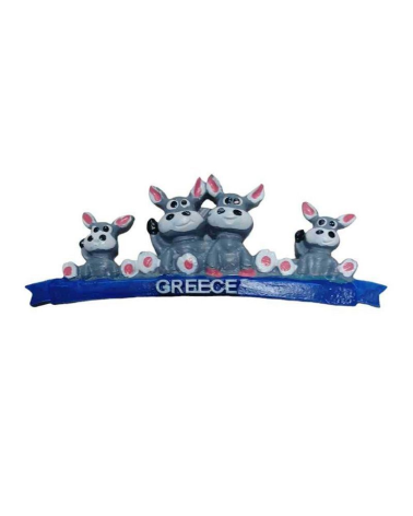 Tουριστικό μαγνητάκι Souvenir - Σετ 12pcs - Resin Magnet - Greece