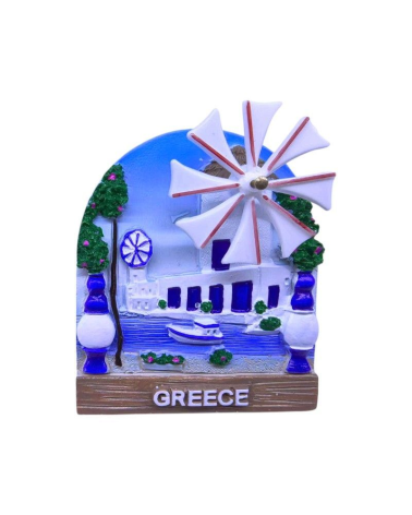 Τουριστικό μαγνητάκι Souvenir - Σετ 12pcs - Greece