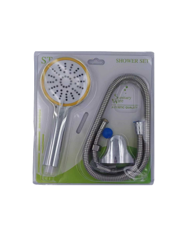 Τηλέφωνο ντους με σπιράλ και επιλογές πίεσης - 1.5m