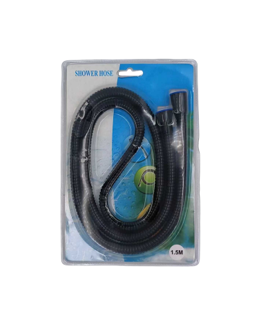 Σπιράλ ντουζιέρας - 1.5m - Black