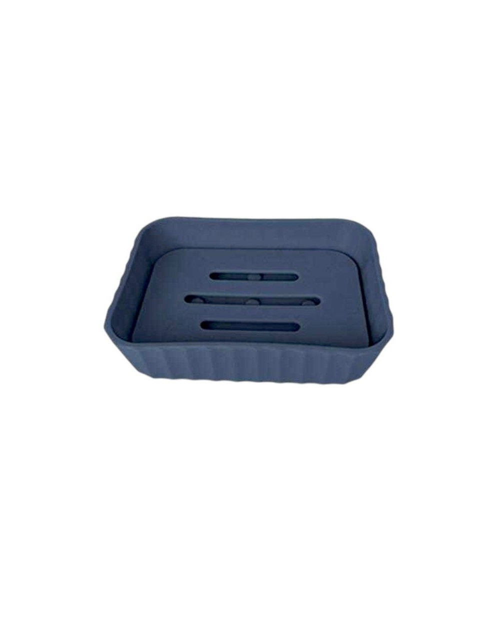 Σαπουνοθήκες μπάνιου πλαστικές - Σετ 5pcs - Blue