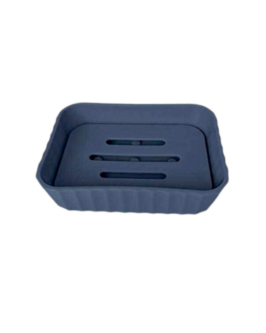 Σαπουνοθήκες μπάνιου πλαστικές - Σετ 5pcs - Blue