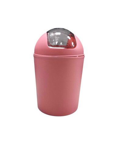 Κάδος απορριμμάτων μπάνιου πλαστικός - Pink
