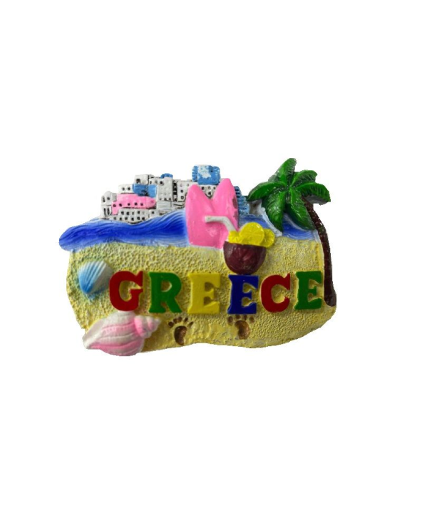 Tουριστικό μαγνητάκι Souvenir – Σετ 12pcs - Resin Magnet - Greece - 678064