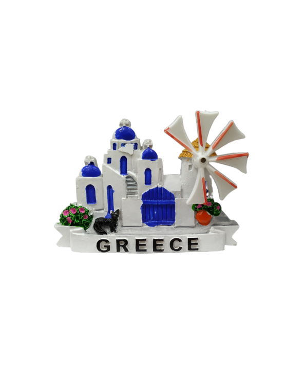 Tουριστικό μαγνητάκι Souvenir – Σετ 12pcs - Resin Magnet - Greece - 678177