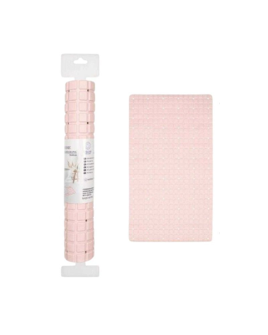 Αντιολισθητικό πατάκι μπάνιου - M0826 - 36x66cm - Light Pink