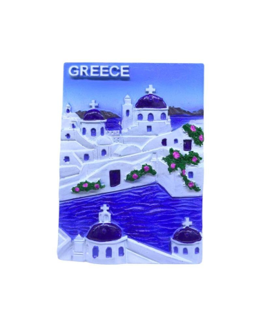 Τουριστικό μαγνητάκι Souvenir - Σετ 12pcs - Greece