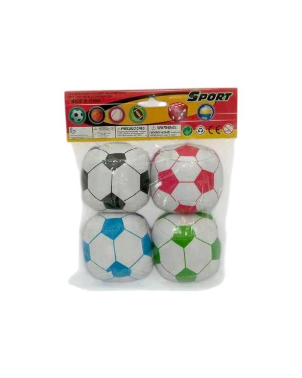 Σετ μαλακά μπαλάκια παιχνιδιού - No.3 - 4pcs - 0648-52