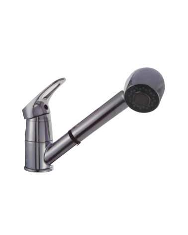 Μπαταρία βρύσης κουζίνας με επεκτεινόμενη κεφαλή