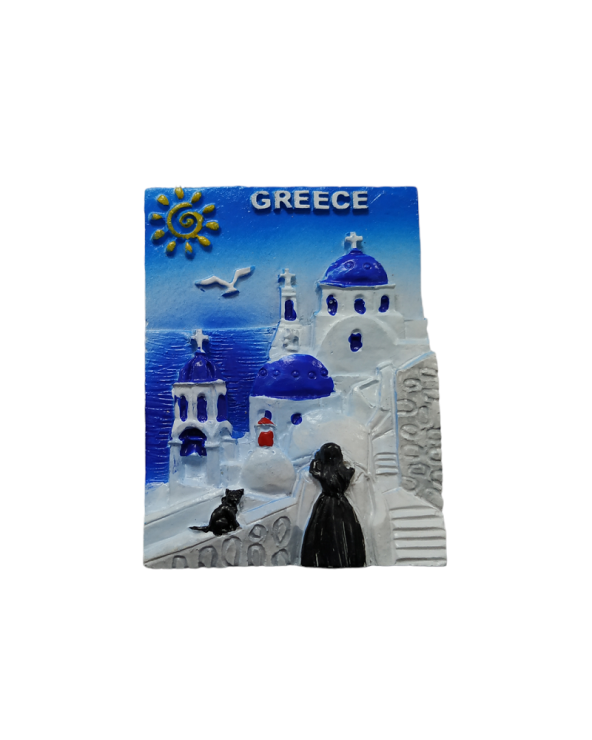 Tουριστικό μαγνητάκι Souvenir – Σετ 12pcs - Resin Magnet - Greece