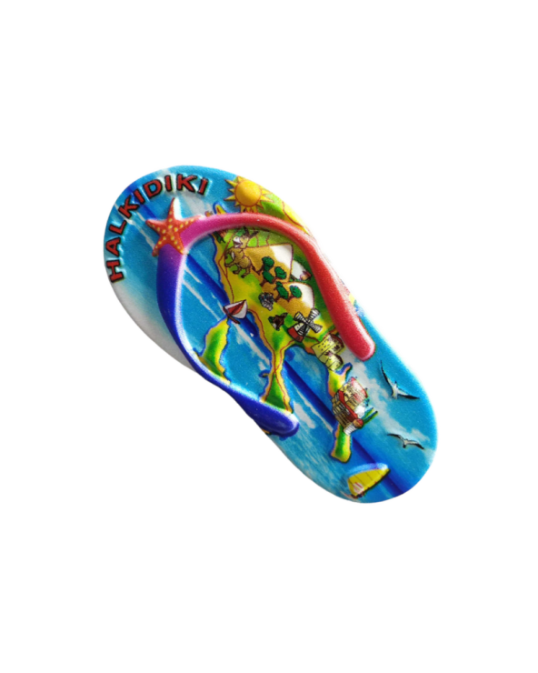 Tουριστικό μαγνητάκι Souvenir – Σετ 12pcs - Resin Magnet - Chalkidiki