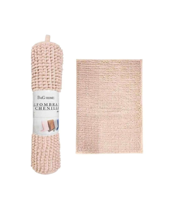 Πατάκι μπάνιου - M0839 - 40x60cm - Light Pink