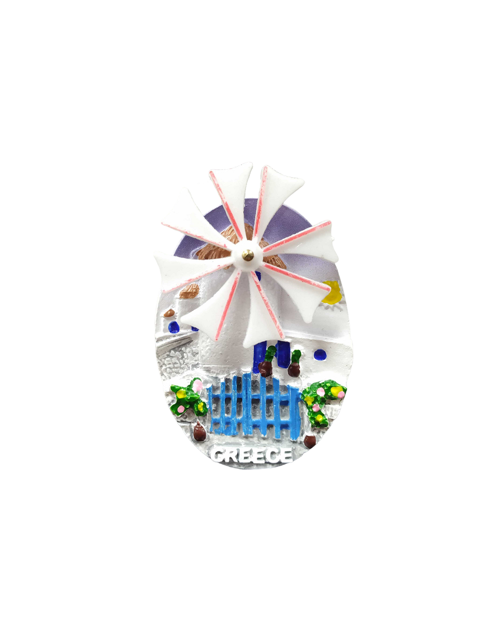 Tουριστικό μαγνητάκι Souvenir – Σετ 12pcs - Resin Magnet - Greece