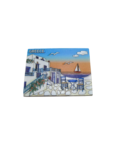 Tουριστικό μαγνητάκι Souvenir – Σετ 12pcs - Resin Magnet - Greece