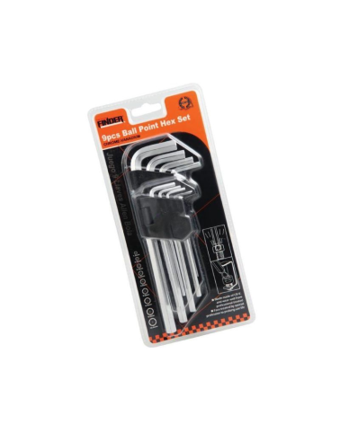 Κλειδιά Allen – Hex Point - 9pcs – Finder – 193125