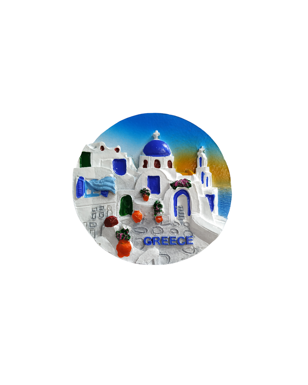Tουριστικό μαγνητάκι Souvenir – Σετ 12pcs - Resin Magnet - Greece