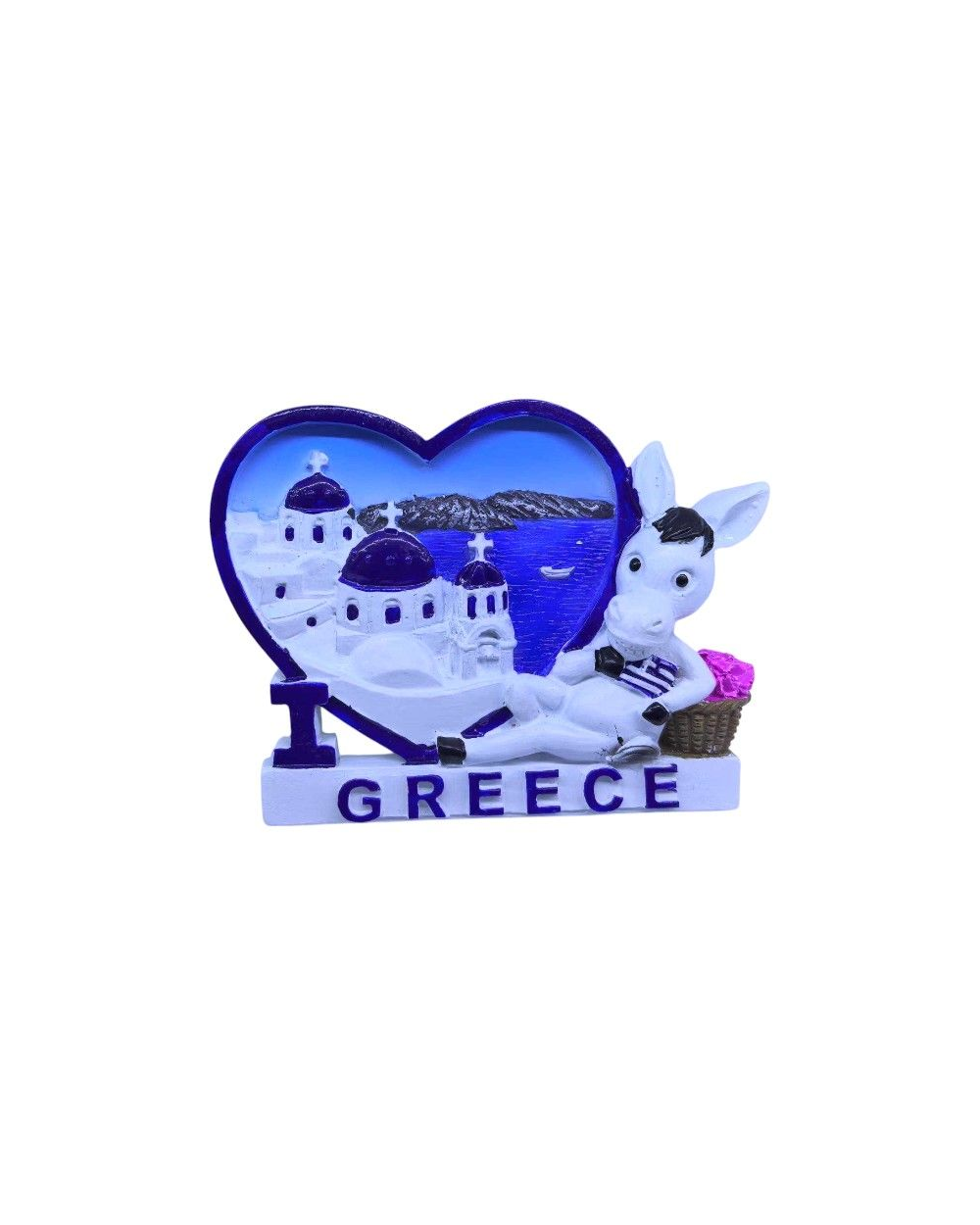 Τουριστικό μαγνητάκι Souvenir - Σετ 12pcs - Greece