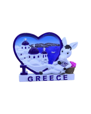 Τουριστικό μαγνητάκι Souvenir - Σετ 12pcs - Greece