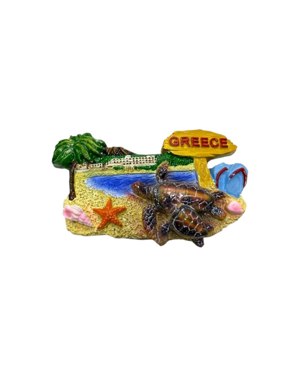 Tουριστικό μαγνητάκι Souvenir – Σετ 12pcs - Resin Magnet - Greece