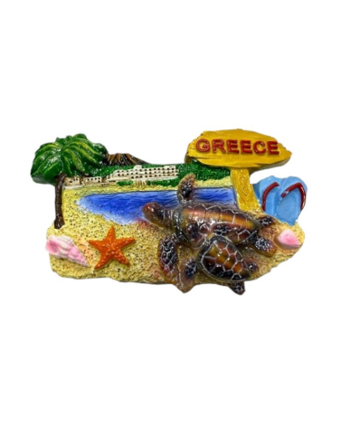 Tουριστικό μαγνητάκι Souvenir – Σετ 12pcs - Resin Magnet - Greece