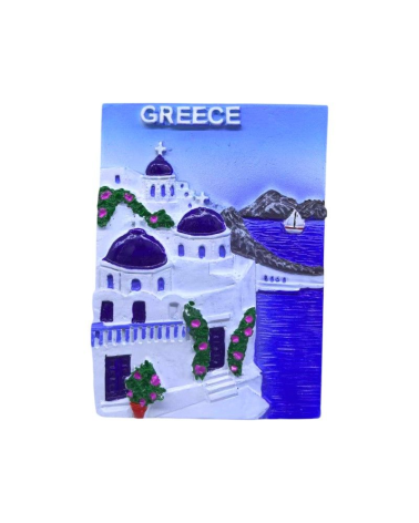 Τουριστικό μαγνητάκι Souvenir - Σετ 12pcs - Greece