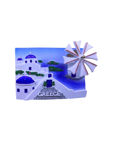 Τουριστικό μαγνητάκι Souvenir - Σετ 12pcs - Greece