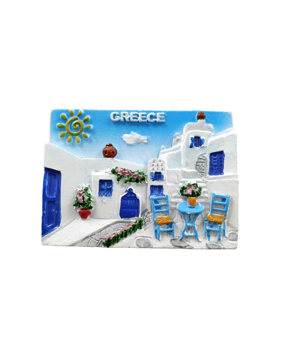 Tουριστικό μαγνητάκι Souvenir – Σετ 12pcs - Resin Magnet - Greece