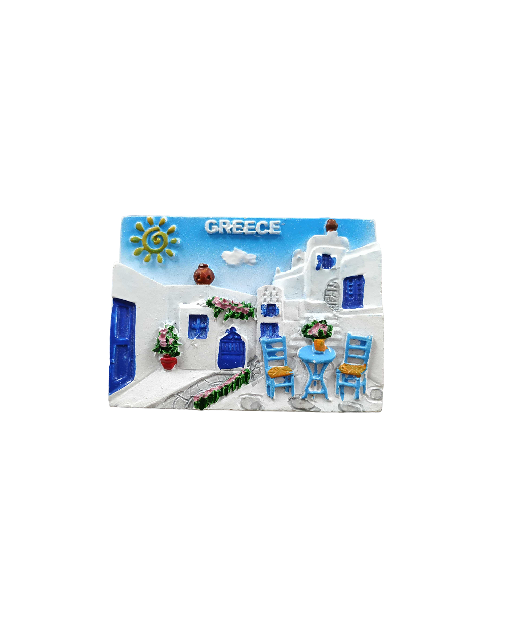 Tουριστικό μαγνητάκι Souvenir – Σετ 12pcs - Resin Magnet - Greece