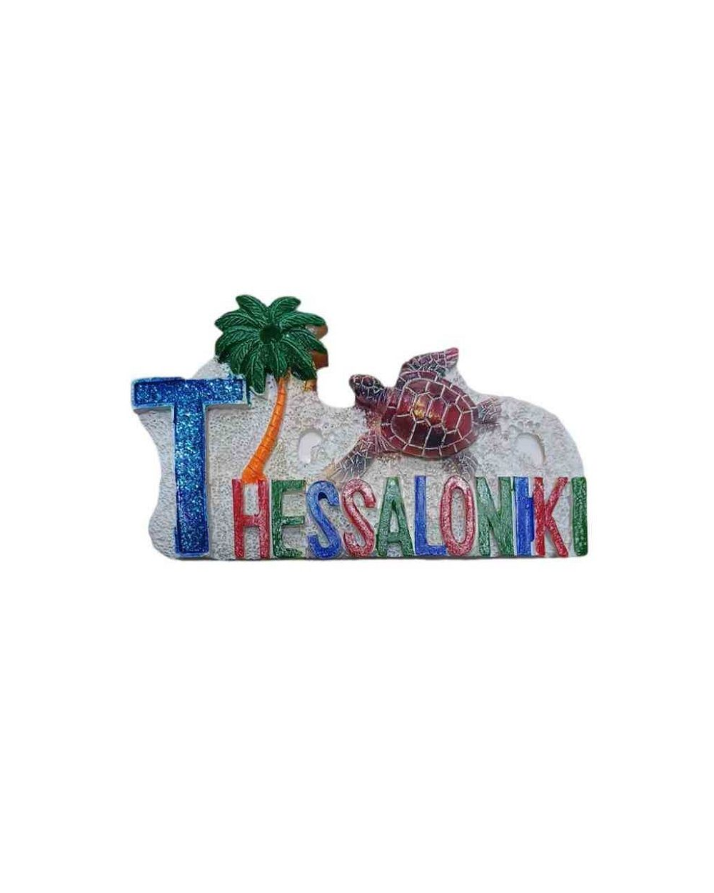 Tουριστικό μαγνητάκι Souvenir - Σετ 12pcs - Resin Magnet - Thessaloniki