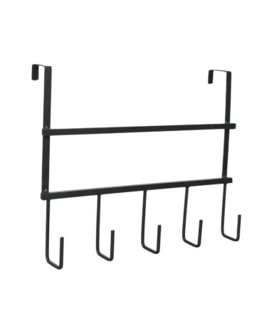 Μεταλλική κρεμάστρα πόρτας 5 θέσεων