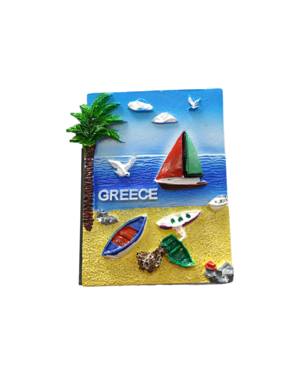 Tουριστικό μαγνητάκι Souvenir – Σετ 12pcs - Resin Magnet - Greece