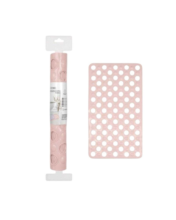 Αντιολισθητικό πατάκι μπάνιου - M0826 - 36x66cm - Light Pink
