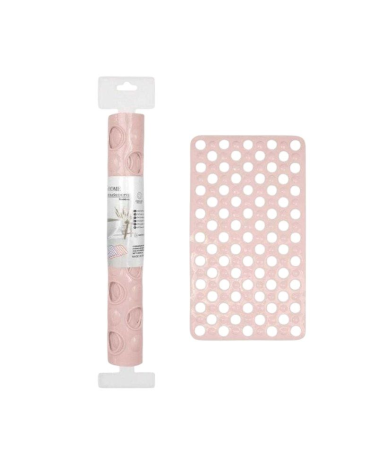 Αντιολισθητικό πατάκι μπάνιου - M0826 - 36x66cm - Light Pink