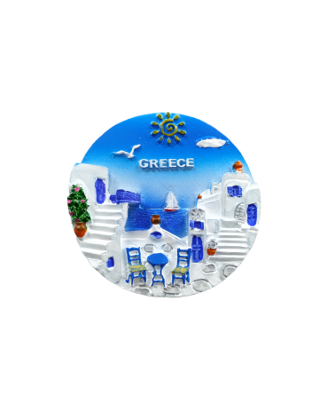 Tουριστικό μαγνητάκι Souvenir – Σετ 12pcs - Resin Magnet - Greece
