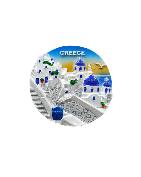 Tουριστικό μαγνητάκι Souvenir – Σετ 12pcs - Resin Magnet - Greece