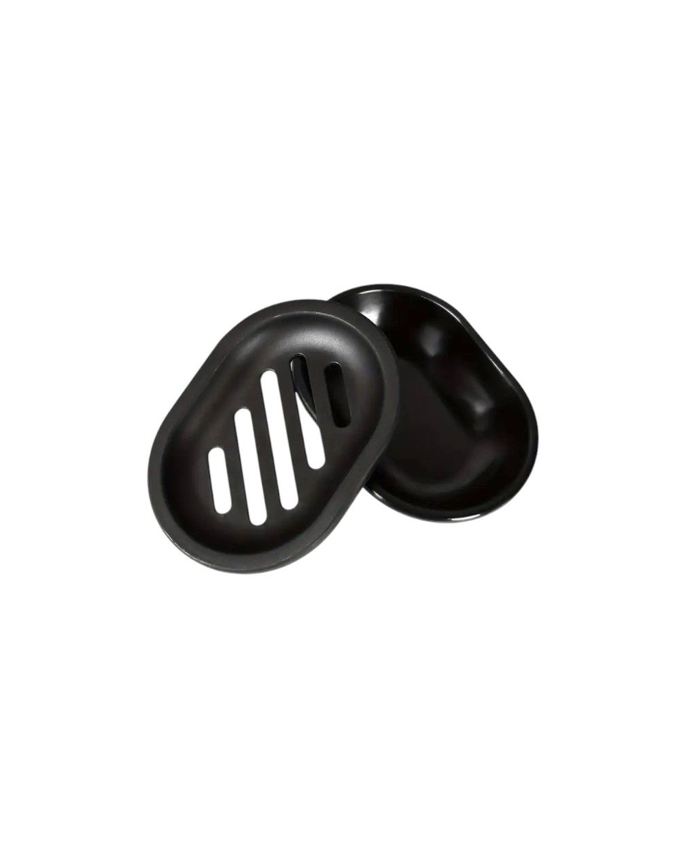 Σαπουνοθήκες μπάνιου πλαστικές - Σετ 9pcs - Black