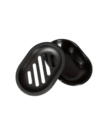 Σαπουνοθήκες μπάνιου πλαστικές - Σετ 9pcs - Black