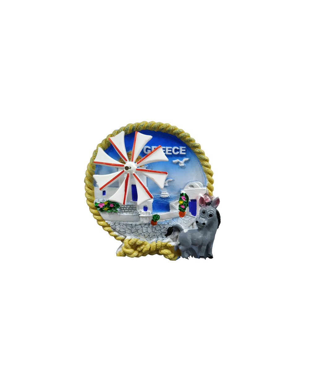 Tουριστικό μαγνητάκι Souvenir – Σετ 12pcs - Resin Magnet - Greece