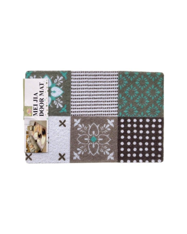 Πατάκι εισόδου - 38x58cm - 915541 - Green/Grey