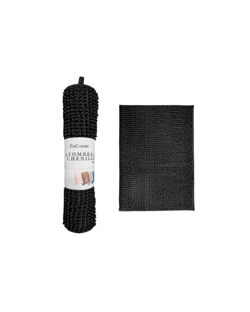 Πατάκι μπάνιου - 6C - 40x60cm - Black